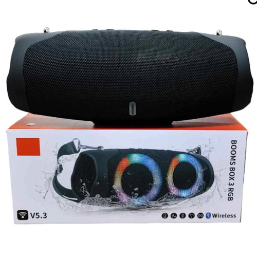 Bluetooth Speaker V5.3 new, portable with RGB lighting