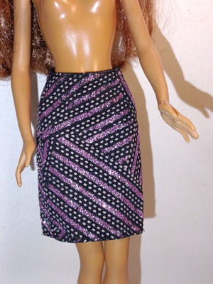 Barbie My Scene Club Birthday Kennedy Skirt like new