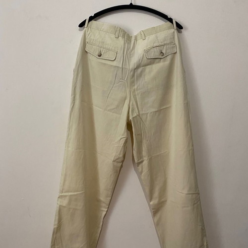 Cacharel summer pants used, size 40, beige-yellow