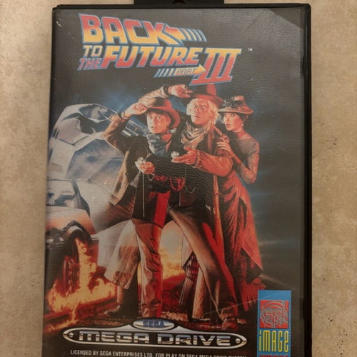 Back to the Future III Sega Mega Drive used