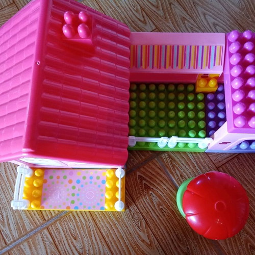 Building Blocks Set Make Your House 36 Pieces used