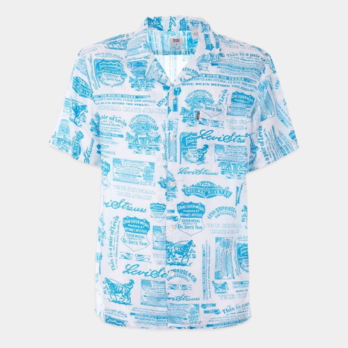 Levi's The Sunset Camp Shirt καινούργιο, μέγεθος M, άσπρο