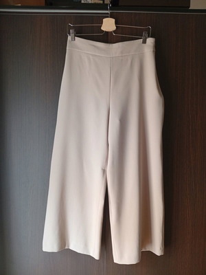 Zara women's wide pants new, beige, size M 38 10