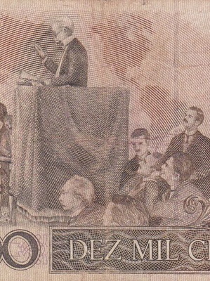 Brazilian banknote used