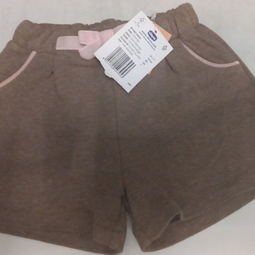 Chicco winter shorts for girl new, beige, 2 years, 92 cm