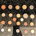  Συλλεκτικά Κέρματα Διάφορων Χωρών Εξωτερικού