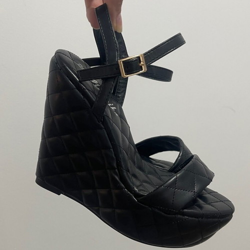 Mannika shoes new, black, size 36