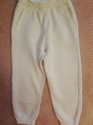 Zara trousers 8 years like new, warm, white