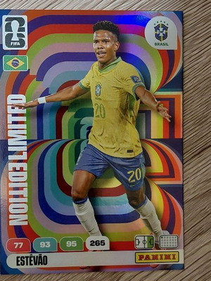 Κάρτα Panini FIFA World Cup 2026 Adrenalyn XL Estevao XXL Limited Edition καινούργια