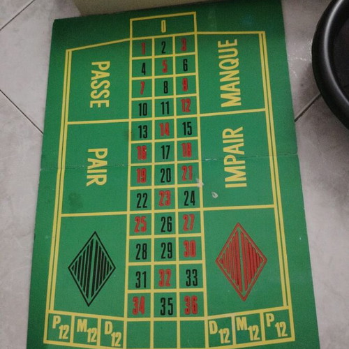 Roulette & Parta Ola board game used, 90s classic