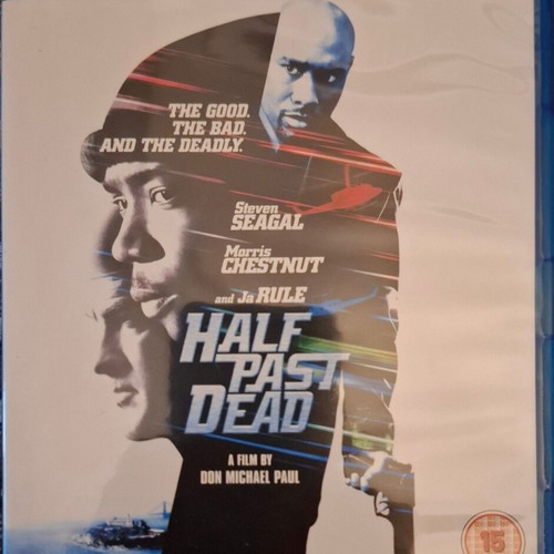 Half Past Dead Blu-Ray like new, no Greek subtitles, English subtitles