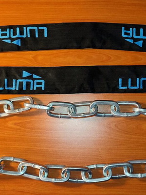Αλυσίδα μηχανής LUMA Escudo 165εκ ατσάλινη καινούργια
