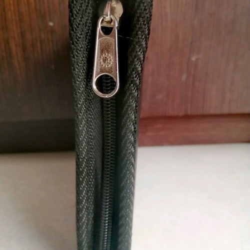 Leather CD case used with 6 double sleeves