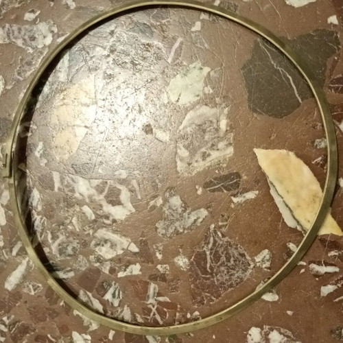 Metal necklace like new, silver