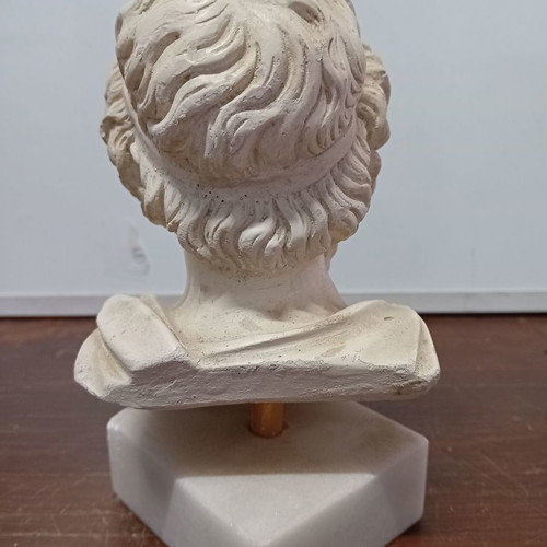 Homer statue used cast stone sculpture bust