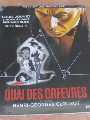 Quai des Orfèvres (1947) Henri-Georges Clouzot - StudioCanal digipack Blu-ray region B
