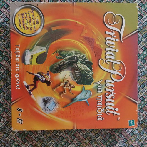 Trivial Pursuit for children used, time travel edition, ages 8-12