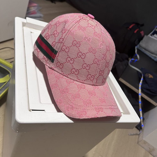 Gucci cap, pink, one size