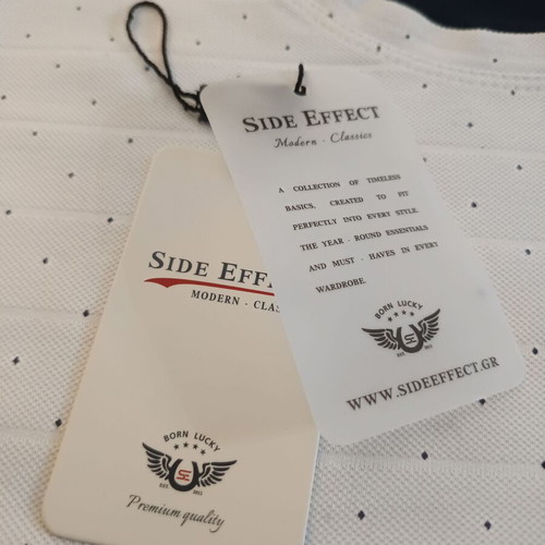 Side Effect T-shirt size Medium new, white