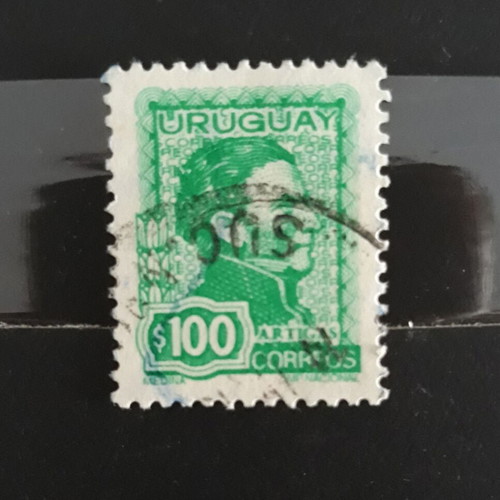 Γραμματόσημο Uruguay 1973 General Jose Artigas emerald σαν καινούργιο