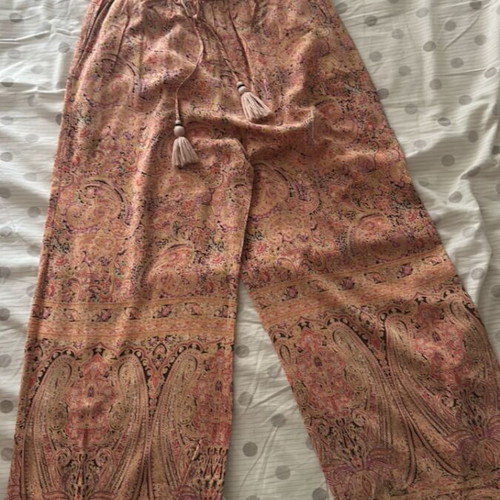 Hallhuber lightweight colorful pants, EUR 34
