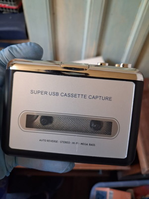 USB Cassette Capture EZCAP καινούργιο, πλήρες σετ για μετατροπή σε MP3