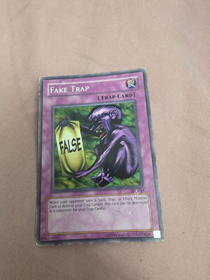 Fake Trap Yu-Gi-Oh! card used