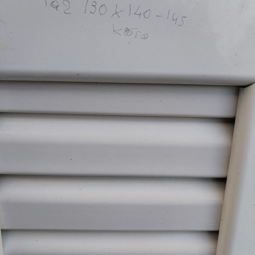 Aluminum shutters like new, complete without frame