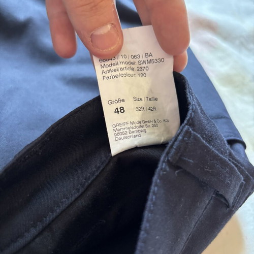 Greiff Black Men's Pants Size 48 M-L Like New