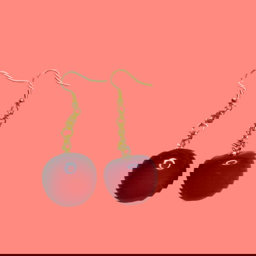 earrings of cherry