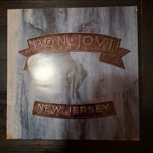 Bon Jovi New Jersey LP album used, rock