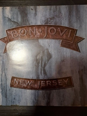 Bon Jovi New Jersey LP album used, rock