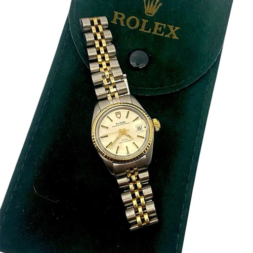 Rolex Tudor Prince γυναικείο 26mm μεταχειρισμένο ασημί