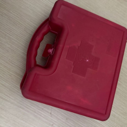 Car first aid kit used, versatile box