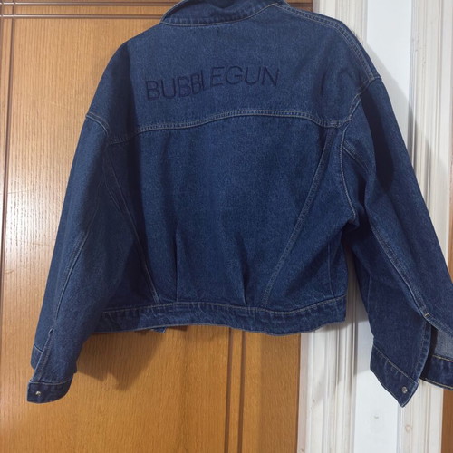 Bubblegun denim jacket like new, blue, one size