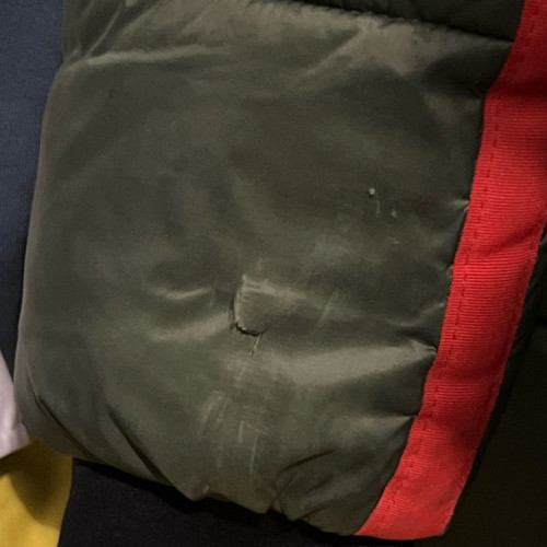 Original Marines kids jacket like new, green, 122 cm