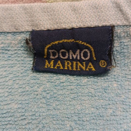 Domo Marina vintage beach towel set like new, 90s style