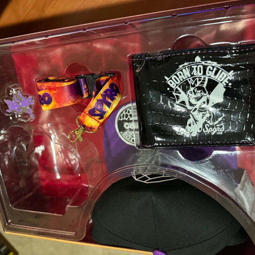 Spyro Collector's Box new with official pin, wallet, lanyard, cap