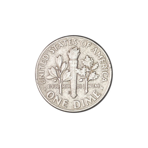 Roosevelt Silver Dime 1964 used