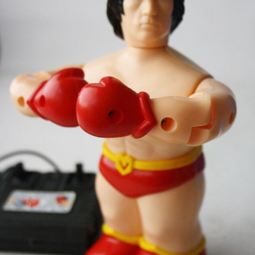 Vintage 80's Rocky Balboa Sylvester Stallone boxer figure new