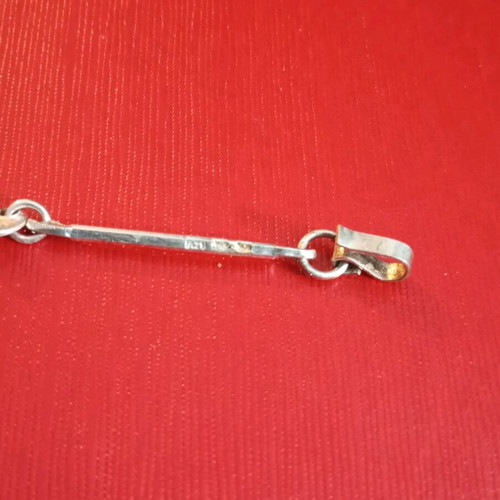 Lalaunis A21 925 silver necklace used vintage, length 75cm authentic
