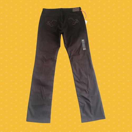 Shaft Jeans Brown velvet texture pants Large new