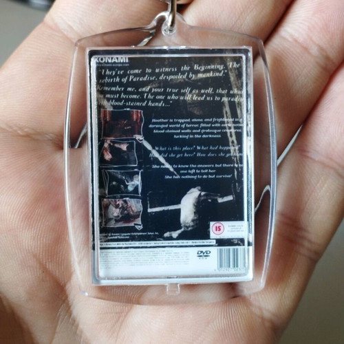 Silent Hill 3 PS2 keychain new, acrylic
