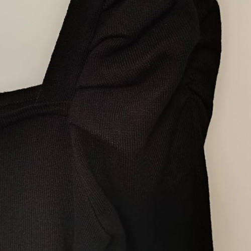 Thin women's sweater new, black, size M