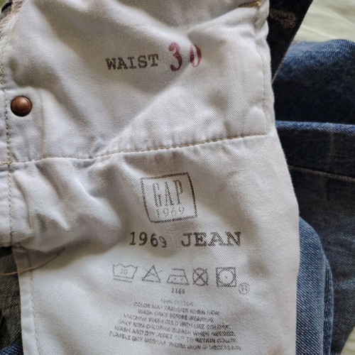 Gap men's jeans like new, 50th anniversary edition, blue, size 30