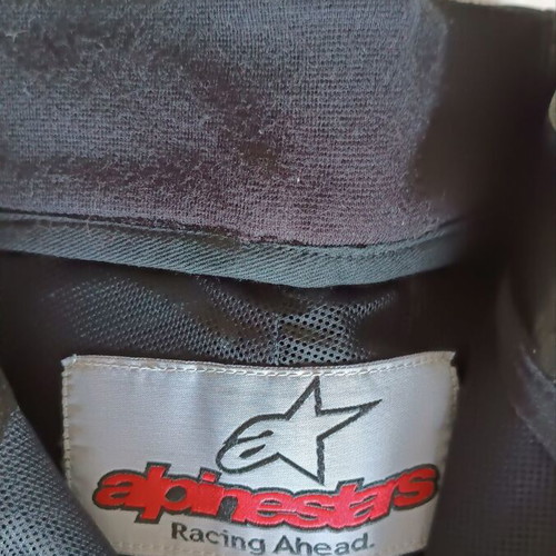 Alpinestars leather motorcycle pants new, size 48 with knee protection