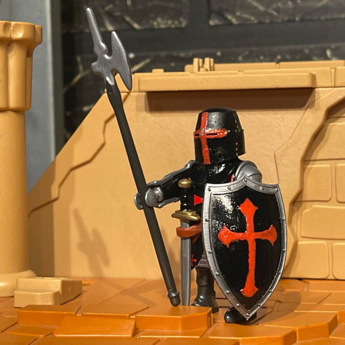 Playmobil Templar Knight custom made figure new