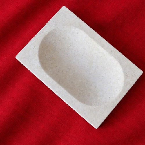 Handmade concrete soap dish minimal industrial style new