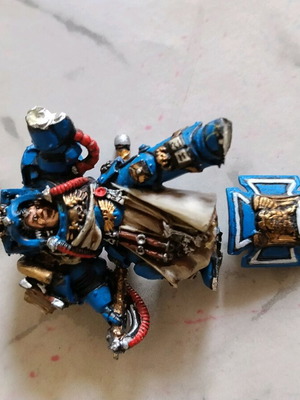 Games Workshop Space Marine Librarian in Terminator Armour used