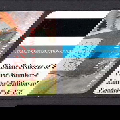 Island Scotland Lady Diana 1961-1997 CARD LIMITED EDITION 5000